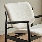 Кресло с каркасом и ножками из древесины и мягкими сиденьем и спинкой Venice варинант исполнения - 8 | Loft Concept в Брянске