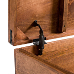 Деревянный сундук из массива манго Mango Wooden Chest Brown варинант исполнения - 3 | Loft Concept в Брянске