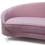 Диван Paulet Sofa Сиреневое Букле варинант исполнения - 4 | Loft Concept в Брянске