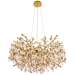 Люстра с хрустальными подвесками Fairytree Gold Crystal Chandelier 10 варинант исполнения - 2 | Loft Concept в Брянске