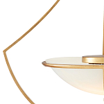 Люстра золотая светодиодная Graduated Bell варинант исполнения - 1 | Loft Concept в Брянске