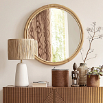 Комод с геометрическим рисунком на ящиках Anders Dark Wood варинант исполнения - 8 | Loft Concept в Брянске