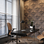 Гипсовая 3D панель с принтографией PM-22 варинант исполнения - 3 | Loft Concept в Брянске