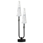 Настольная лампа с прозрачными плафонами из стекла Umbrella варинант исполнения - 1 | Loft Concept в Брянске