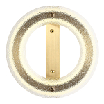 Бра круглое с эффектом морозного стекла Freezing Pattern варинант исполнения - 1 | Loft Concept в Брянске