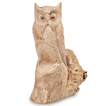 Статуэтка из дерева сова Animals of the World 20 варинант исполнения - 2 | Loft Concept в Брянске