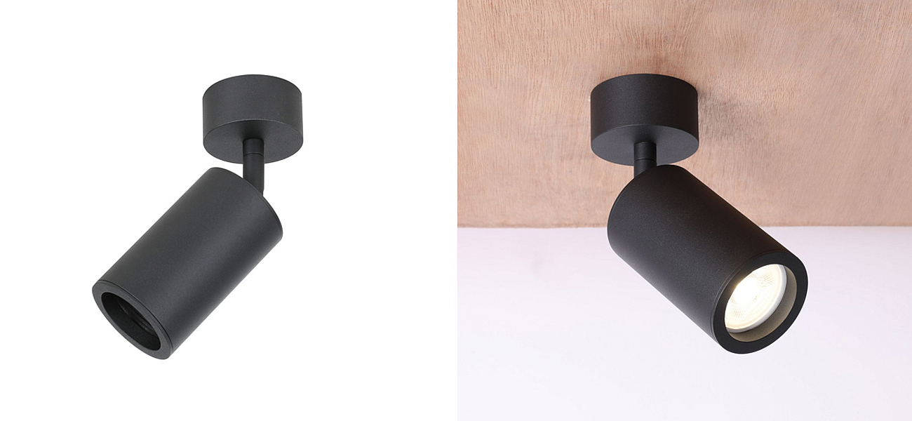 Накладной поворотный спот Modern Spot Black Накладной поворотный спот Modern Spot Black - Loft-Concept в Брянске