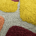 Чехол на подушку с рисунком горчичного цвета Elan Textured варинант исполнения - 6 | Loft Concept в Брянске