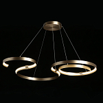 Люстра подвесная светодиодная в виде волнообразной ленты Ribbon Vortex варинант исполнения - 16 | Loft Concept в Брянске