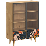 Витрина с изображением на дверцах Elise Cupboard варинант исполнения - 11 | Loft Concept в Брянске