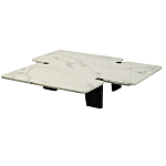 Стол журнальный низкий с фигурной столешницей Threshold варинант исполнения - 1 | Loft Concept в Брянске