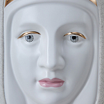 Ваза с золотисто-белыми фрагментами Faces of Imagination варинант исполнения - 6 | Loft Concept в Брянске