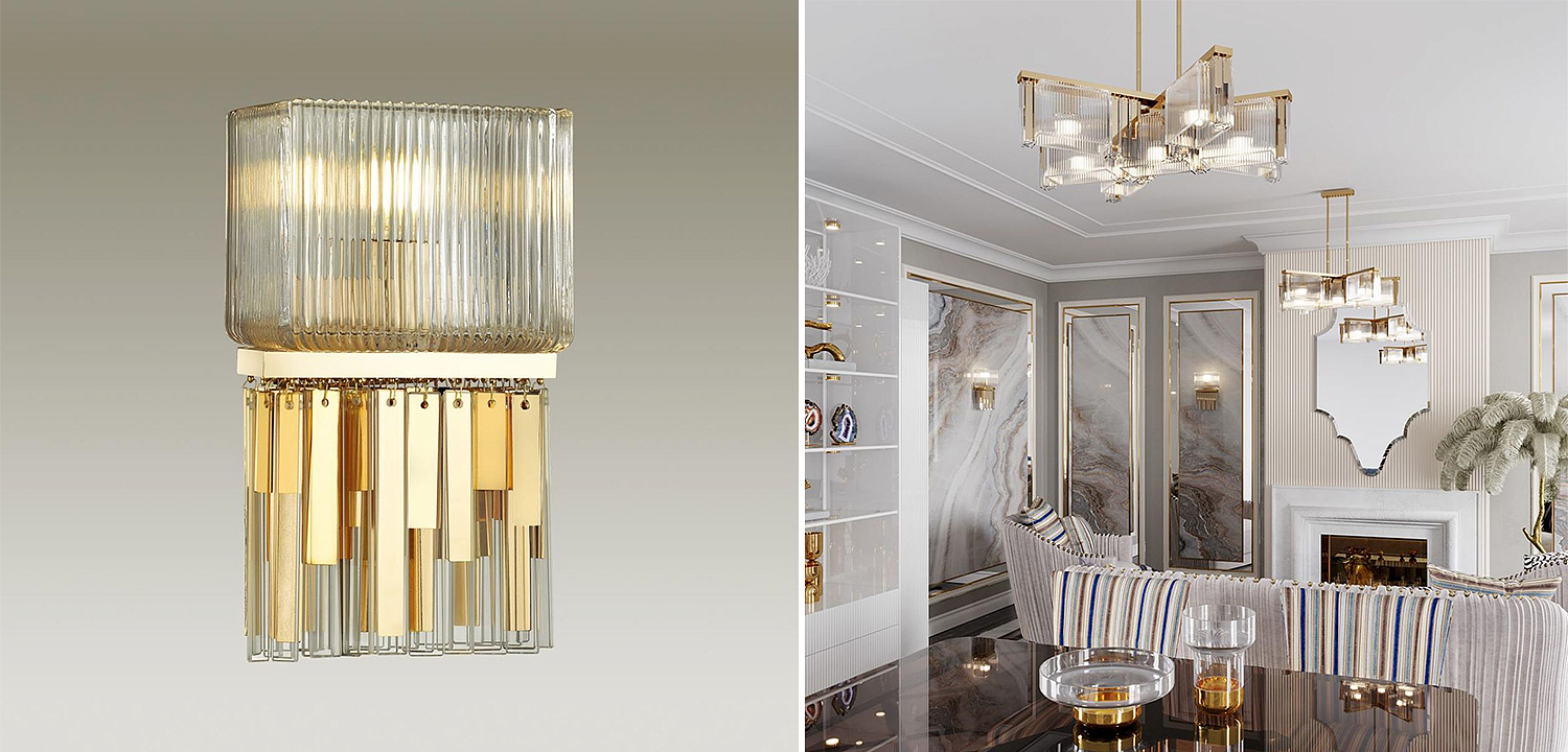 Бра Madelen Gold Wall Lamp Бра Madelen Gold Wall Lamp - Loft-Concept в Брянске