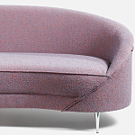 Диван Paulet Sofa Сиреневое Букле варинант исполнения - 1 | Loft Concept в Брянске