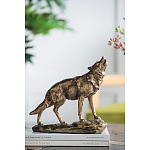 Фигурка Волк Gold варинант исполнения - 5 | Loft Concept в Брянске