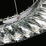 Люстра круглая с прозрачной хрустальной рамкой Maude Crystal Light варинант исполнения - 11 | Loft Concept в Брянске