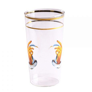Стакан Seletti Hands with snakes