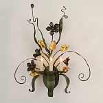 Бра с цветами и листьями Paradise Bush варинант исполнения - 3 | Loft Concept в Брянске