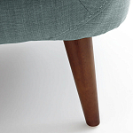 Кресло бирюзовое Pauley Turquoise Armchair варинант исполнения - 4 | Loft Concept в Брянске