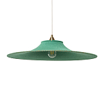 Подвесной вязаный зеленый светильник «Токио»  варинант исполнения - 1 | Loft Concept в Брянске