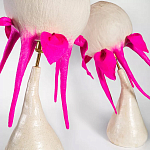 Торшер фуксия «Цветы из снов»  варинант исполнения - 2 | Loft Concept в Брянске