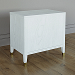 Тумба прикроватная с двумя ящиками Elsa Dreams White варинант исполнения - 4 | Loft Concept в Брянске