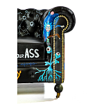 Кресло "Умный Умник" Rick and Morty graffiti chair натуральная кожа  варинант исполнения - 4 | Loft Concept в Брянске