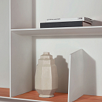 Дизайнерский стеллаж с вертикальными и горизонтальными полками Gio Ponti D.357.1 D.357.2 Rack варинант исполнения - 3 | Loft Concept в Брянске