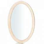 Овальное настольное зеркало бежевое Interiors Romance варинант исполнения - 1 | Loft Concept в Брянске
