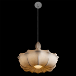 Подвесной светильник с белым фигурным абажуром и мягкими волнистыми краями Cloud Motion  варинант исполнения - 9 | Loft Concept в Брянске