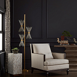 Торшер с абажурами из тонких металлических палочек Wild Thorns варинант исполнения - 4 | Loft Concept в Брянске