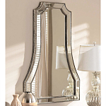 Зеркало в серебристой фигурной раме Silver Reflection варинант исполнения - 5 | Loft Concept в Брянске