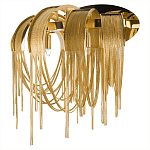 Бра с металиическими цепочками и дугообразными элементами Atlantis Chain варинант исполнения - 9 | Loft Concept в Брянске