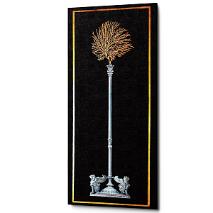 Постер Column With Coral Poster