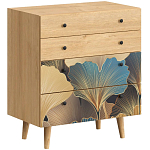 Комод с принтом на ящиках Elise Chest of Drawers варинант исполнения - 1 | Loft Concept в Брянске