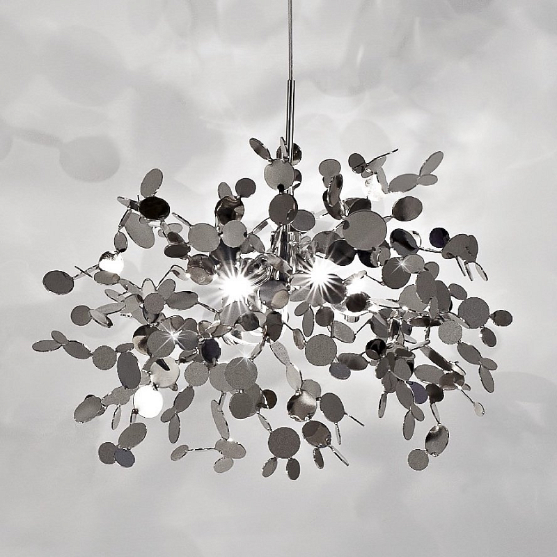 Люстра Terzani Argent Suspension Pendant lamp 40 Хром Люстра Terzani Argent Suspension Pendant lamp 40 Хром в Брянске | Loft Concept