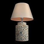 Настольная лампа цилиндрическая с цветочной росписью Lamp Flower Painting варинант исполнения - 5 | Loft Concept в Брянске