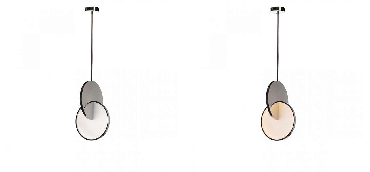 Подвесной светильник Eclipse Pendant Light Сhrome Подвесной светильник Eclipse Pendant Light Сhrome - Loft-Concept в Брянске
