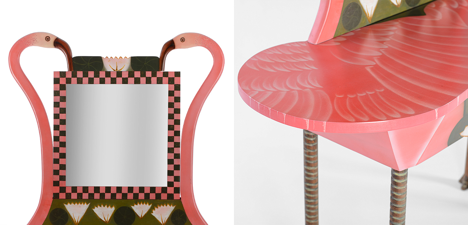 Трельяж Flamingos and Lotus Dressing Table Трельяж Flamingos and Lotus Dressing Table - Loft-Concept в Брянске