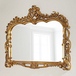 Зеркало настенное в ажурной раме в стиле барокко Ornate Ornaments варинант исполнения - 2 | Loft Concept в Брянске