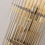 Бра с золотистым основанием и прозрачными трубками Nembus варинант исполнения - 5 | Loft Concept в Брянске