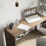 Письменный стол прямоугольный с полочкой под столешницей EcoComb варинант исполнения - 3 | Loft Concept в Брянске