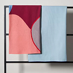 Плед из хлопка с абстрактным принтом Elysian Flow Ember варинант исполнения - 6 | Loft Concept в Брянске