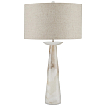 Настольная лампа на конусовидном корпусе с чашей и с тканевым абажуром Daydreaming варинант исполнения - 3 | Loft Concept в Брянске