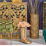 Ваза в форме сапог с рельефной текстурой и ручками Vase Boot варинант исполнения - 6 | Loft Concept в Брянске