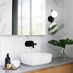 Бра с матовым плафоном в форме шара и зеркальной плоской панелью Lunar Echo  варинант исполнения - 2 | Loft Concept в Брянске