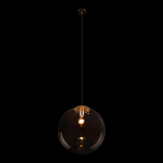 Подвесной светильник со стеклянным прозрачным плафоном в форме шара и золотыми металлическим акцентами 30 ClassiCon варинант исполнения - 3 | Loft Concept в Брянске