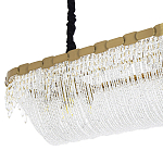 Люстра с хрустальными подвесками Riche Crystal Metal Chandelier 12 варинант исполнения - 3 | Loft Concept в Брянске