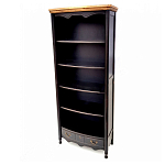 Стеллаж книжный из массива березы с 5-ю полками Vintage варинант исполнения - 1 | Loft Concept в Брянске