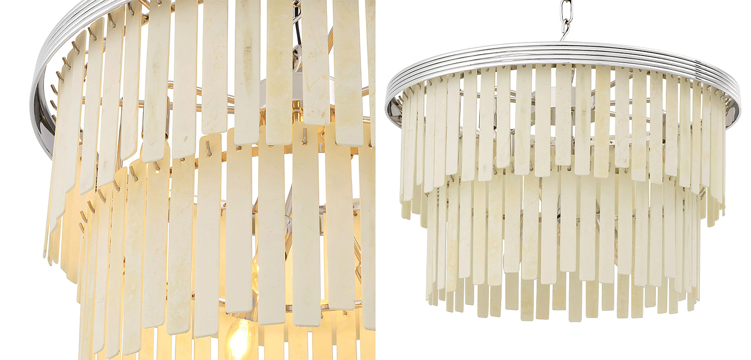 Люстра Eichholtz Chandelier Arizona S Nickel Люстра Eichholtz Chandelier Arizona S Nickel - Loft-Concept в Брянске